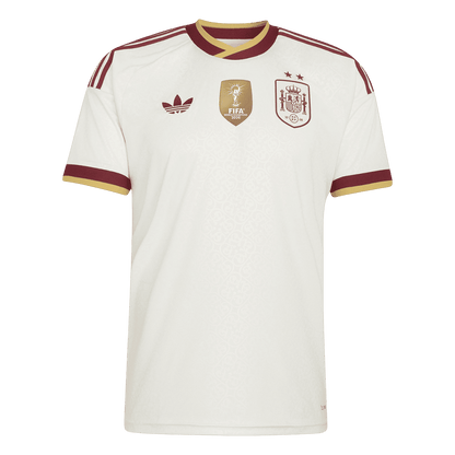 Koszulka piłkarska Hiszpania Mundial 2026 wyjazdowa Champion Edition