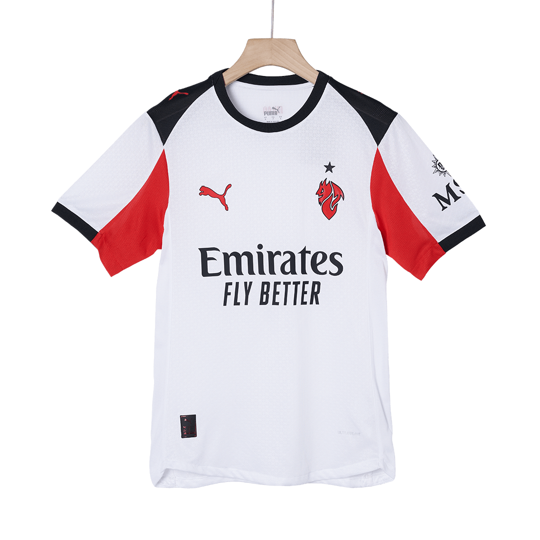Koszulka piłkarska w wersji zawodniczej AC Milan 2025/26 wyjazdowa - Kibula