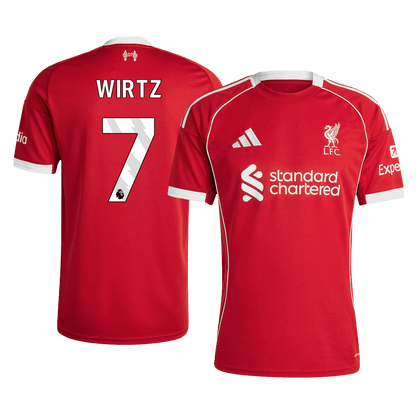 Koszulka piłkarska Liverpool 2025/26 domowa WIRTZ #7