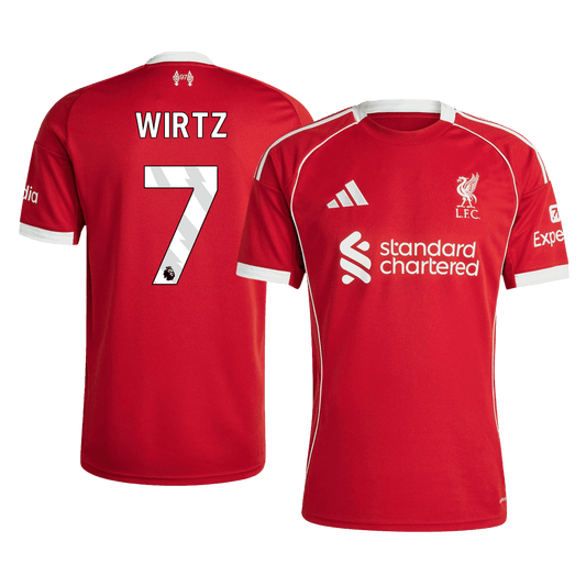 Koszulka piłkarska Liverpool 2025/26 domowa WIRTZ #7