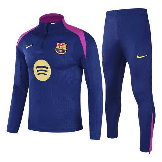 Męski dres treningowy FC Barcelona 2025/26 granatowy - Kibula