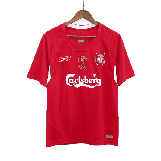 Koszulka piłkarska retro Liverpool UCL 2005