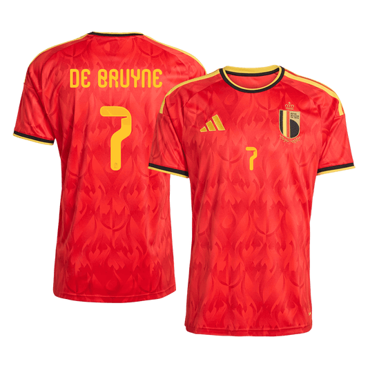 Koszulka piłkarska Belgia Mundial 2026 domowa DE BRUYNE #7