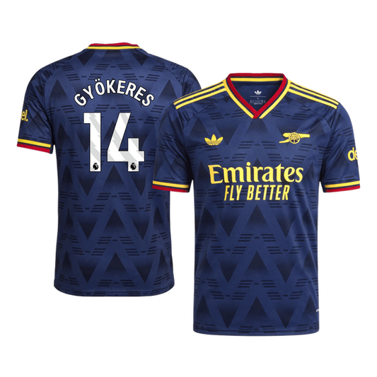Koszulka piłkarska w wersji zawodniczej Arsenal 2026/27 wyjazdowa GYÖKERES #14