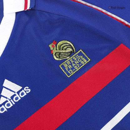 Koszulka piłkarska retro Francja Mundial 1998 domowa ZIDANE #10