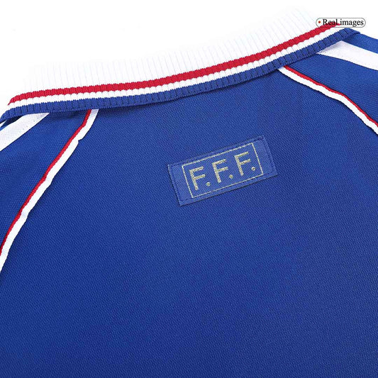 Koszulka piłkarska retro Francja 1998 domowa