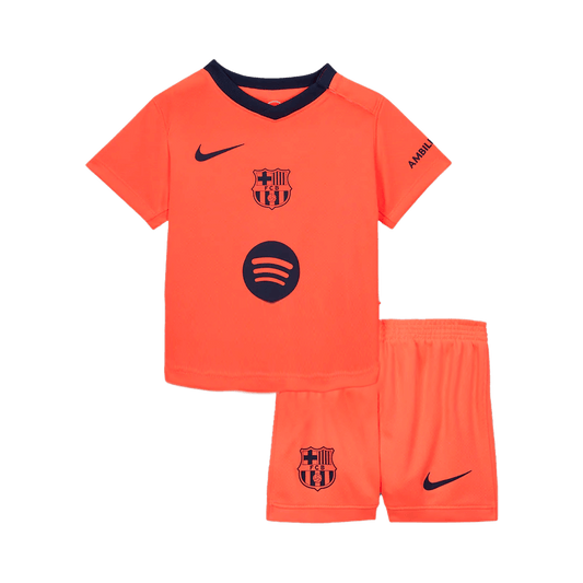Dziecięcy zestaw piłkarski FC Barcelona 2025/26 trzeci - Kibula