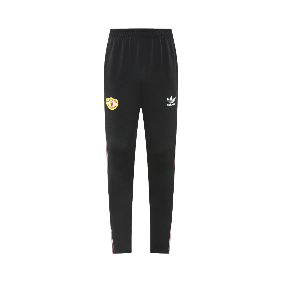 Męski dres treningowy Manchester United 2025/26 czerwono-czarny