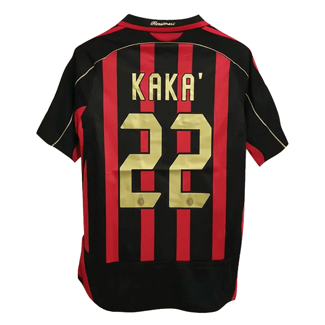 Koszulka piłkarska retro AC Milan 2006/07 domowa KAKA' #22 - Kibula