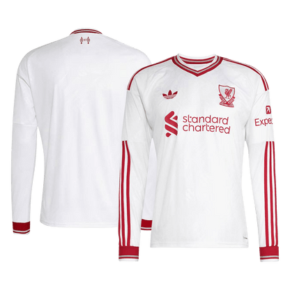 Koszulka piłkarska z długim rękawem Liverpool 2026/27 wyjazdowa