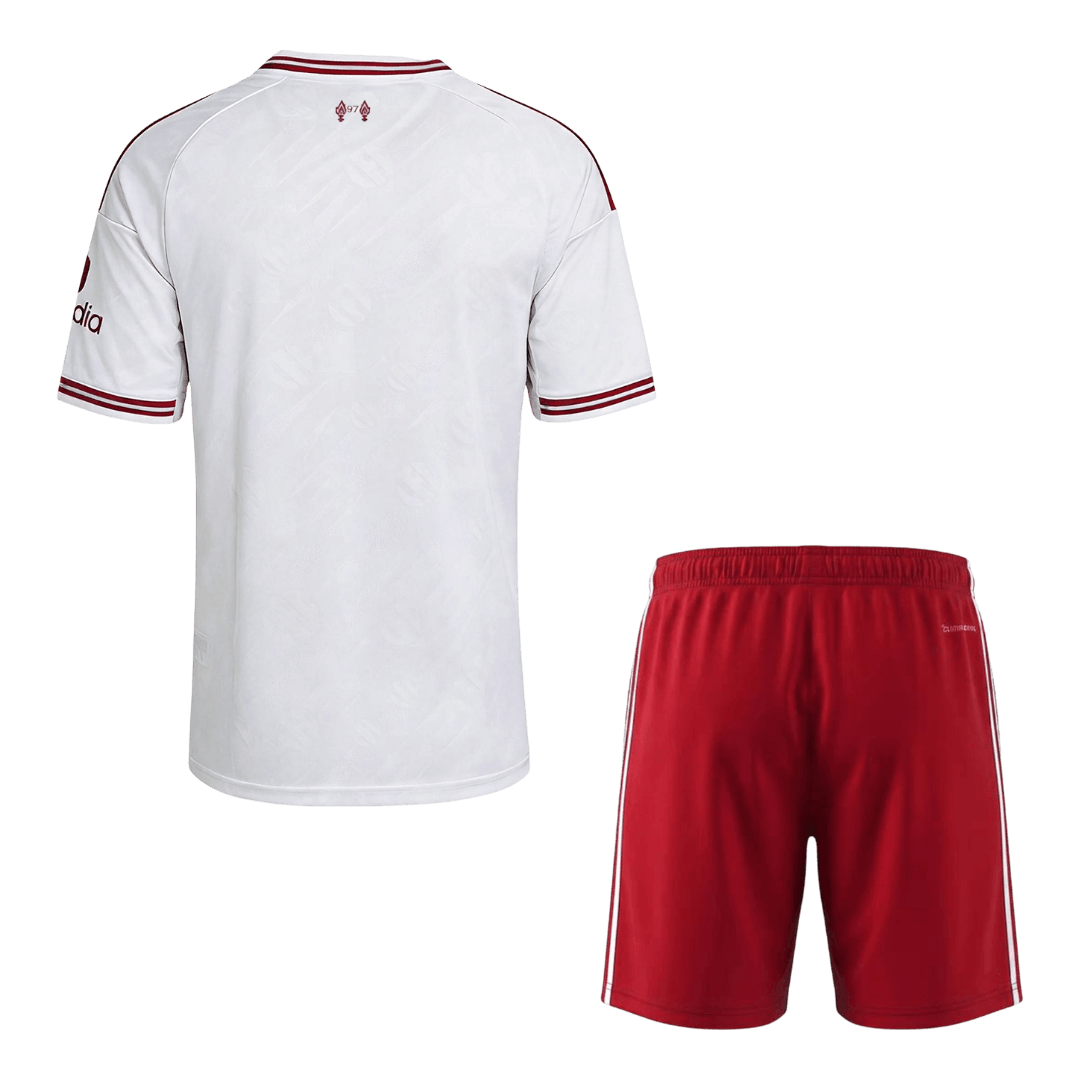 Męski zestaw piłkarski Liverpool 2026/27 wyjazdowa