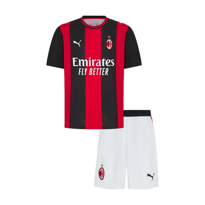 Dziecięcy zestaw piłkarski AC Milan 2026/27 domowy