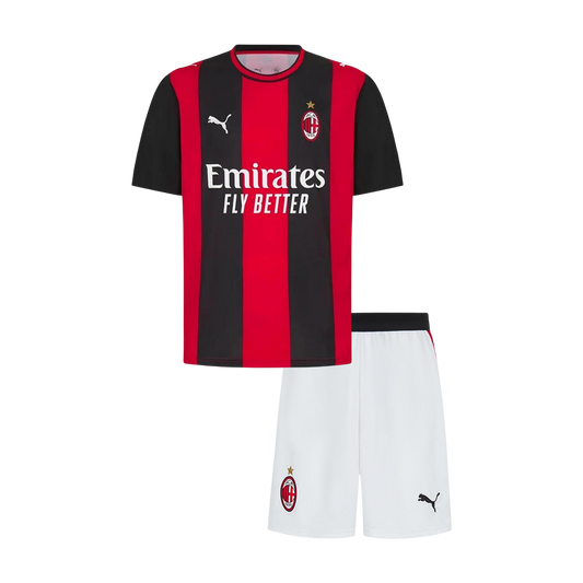 Dziecięcy zestaw piłkarski AC Milan 2026/27 domowy