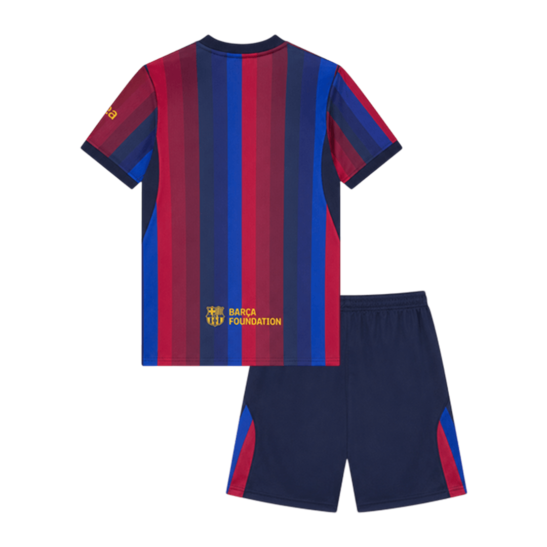 Dziecięcy zestaw piłkarski FC Barcelona 2026/27 domowy