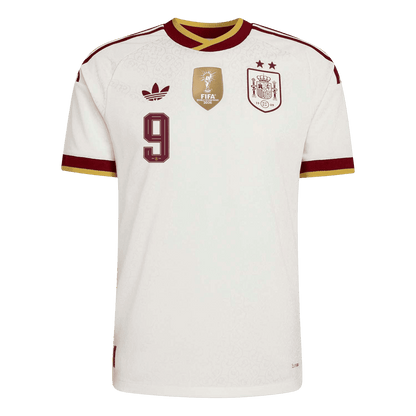 Koszulka piłkarska w wersji zawodniczej Hiszpania Mundial 2026 wyjazdowa Champion Edition GAVI #9