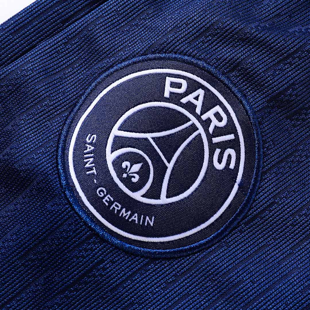 Męski dres treningowy z bluzą rozpinaną PSG 2025/26 czerwony
