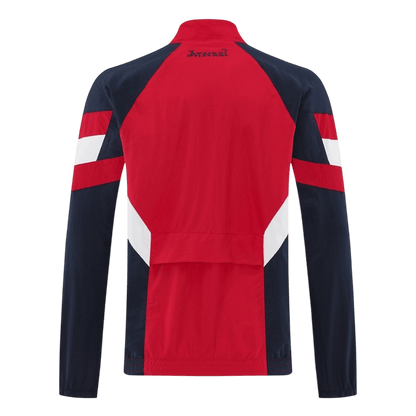 Kurtka przeciwwiatrowa Arsenal 2025/26 czerwona - Kibula
