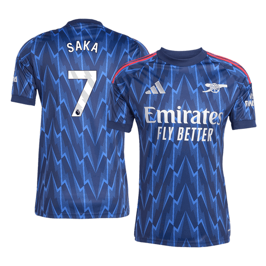 Koszulka piłkarska Arsenal 2025/26 wyjazdowa SAKA #7 - Kibula