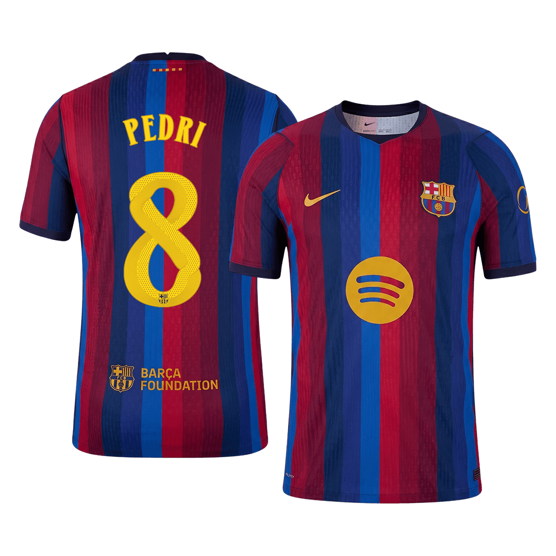 Koszulka piłkarska w wersji zawodniczej FC Barcelona UCL 2026/27 domowa PEDRI #8