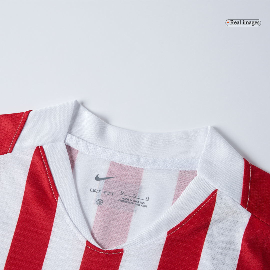 Dziecięcy zestaw piłkarski Atlético Madryt 2025/26 domowy