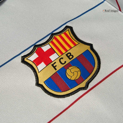 Koszulka piłkarska retro FC Barcelona 2003/04 wyjazdowa - Kibula