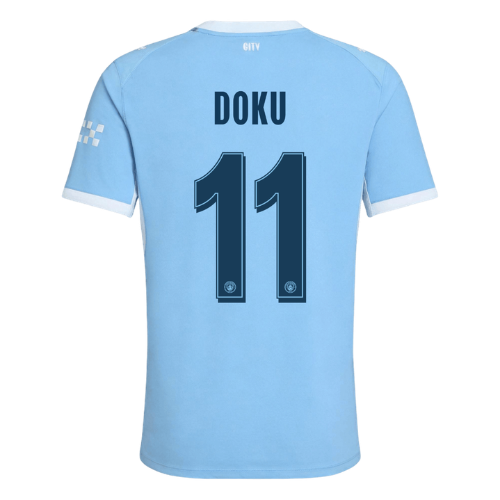 Koszulka piłkarska w wersji zawodniczej Manchester City UCL 2026/27 domowa DOKU #11