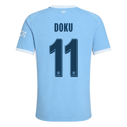 Koszulka piłkarska w wersji zawodniczej Manchester City UCL 2026/27 domowa DOKU #11