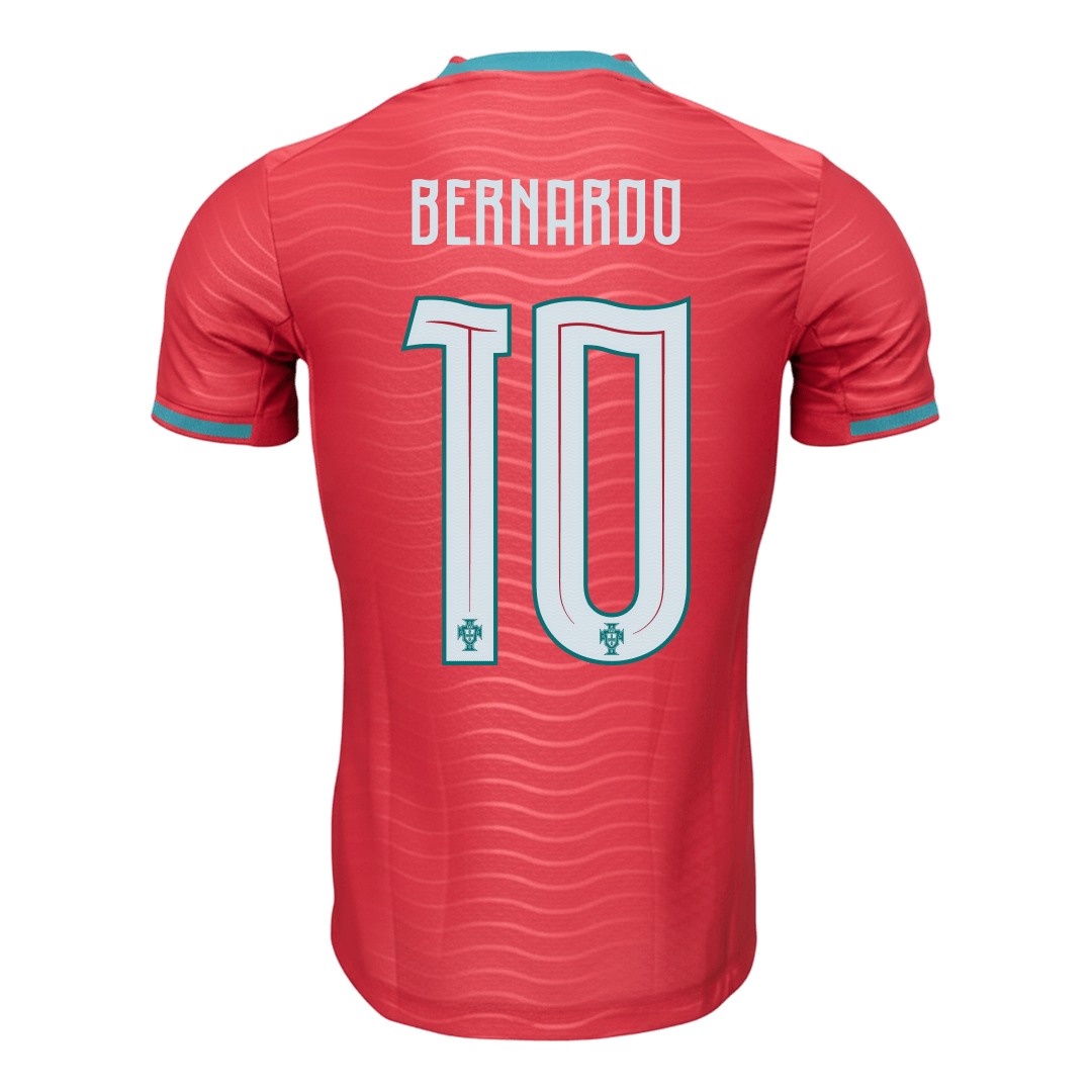 Koszulka piłkarska w wersji zawodniczej Portugalia Mundial 2026 domowa BERNARDO #10