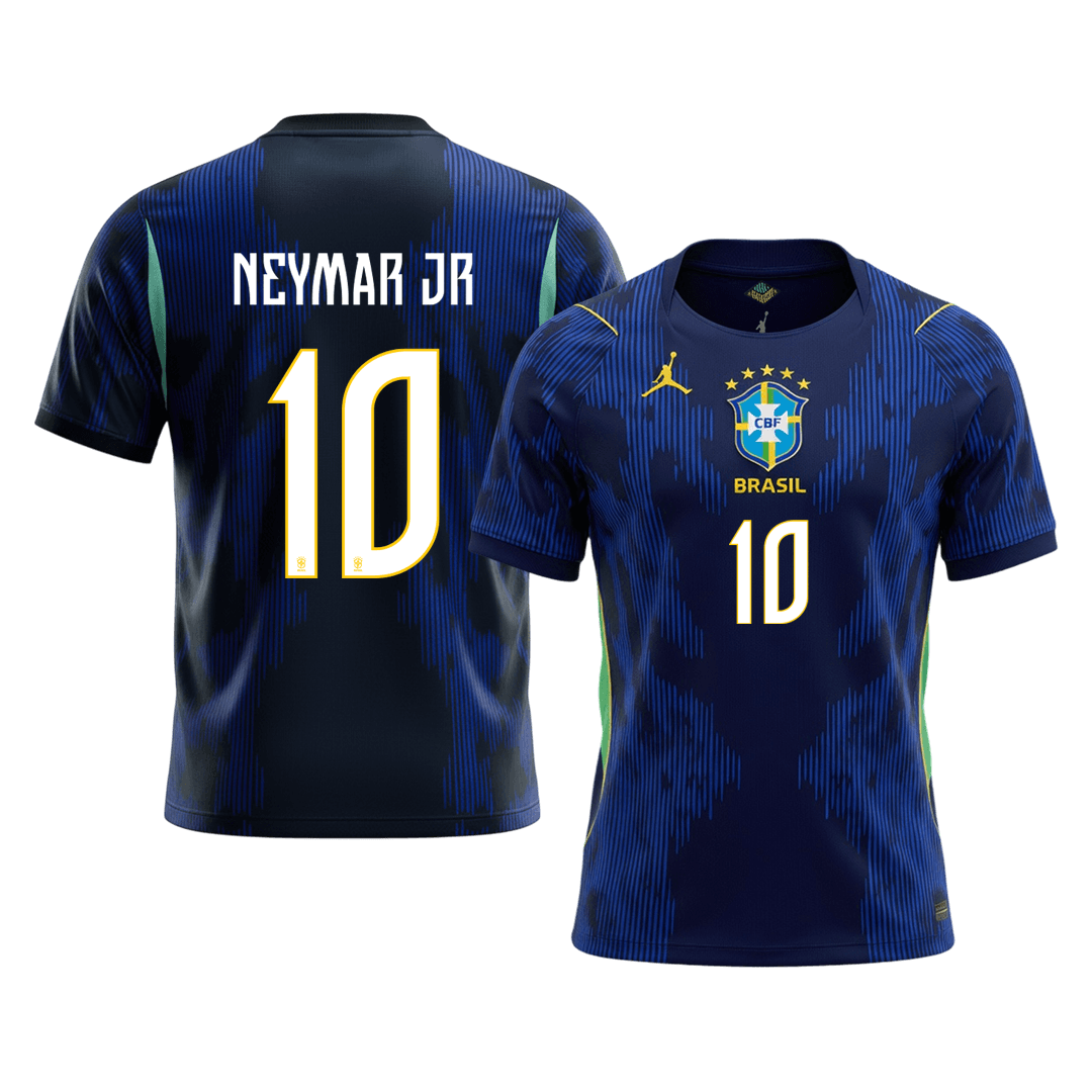 Koszulka piłkarska Brazylia Mundial 2026 wyjazdowa NEYMAR JR #10