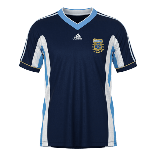 Koszulka piłkarska retro Argentyna 1998 wyjazdowa