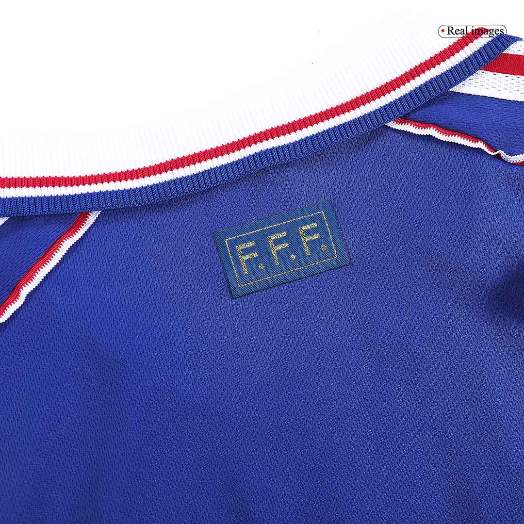 Koszulka piłkarska retro Francja Mundial 1998 domowa ZIDANE #10