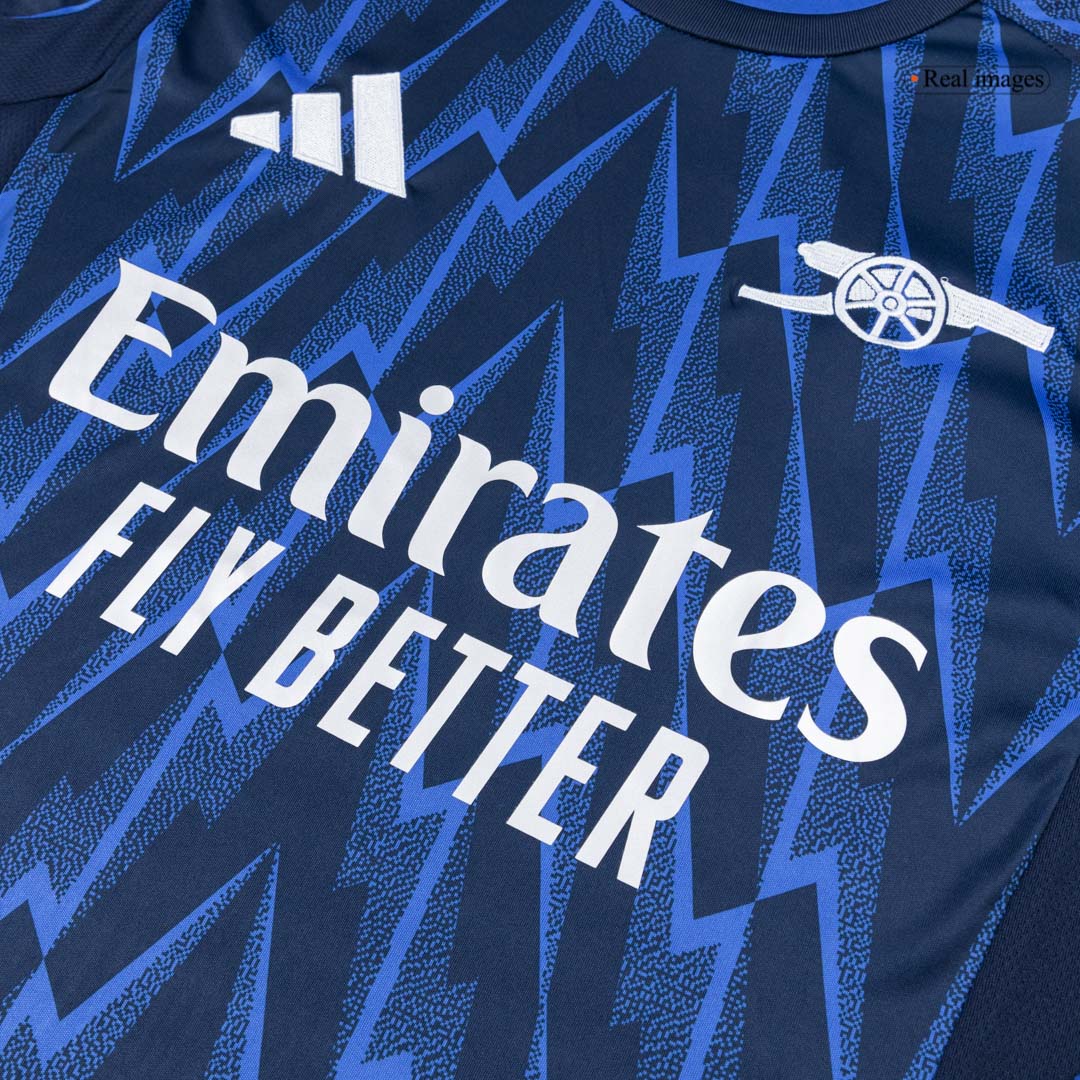Koszulka piłkarska z długim rękawem Arsenal 2025/26 wyjazdowa - Kibula