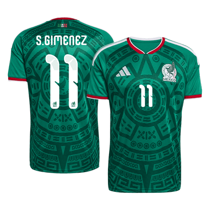 Koszulka piłkarska Meksyk Mundial 2026 domowa S.GIMENEZ #11 [Premium]