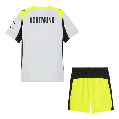Męski zestaw piłkarski Borussia Dortmund 2025/26 wyjazdowy