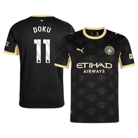 Koszulka piłkarska Manchester City 2026/27 wyjazdowa DOKU #11