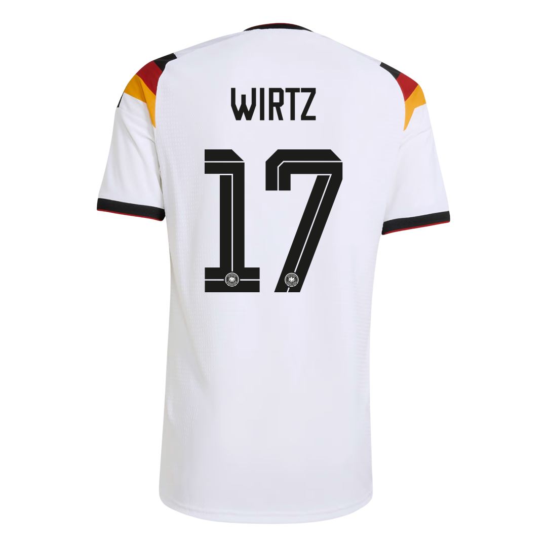 Koszulka piłkarska w wersji zawodniczej Niemcy Mundial 2026 domowa WIRTZ #17