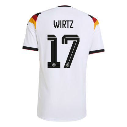 Koszulka piłkarska w wersji zawodniczej Niemcy Mundial 2026 domowa WIRTZ #17