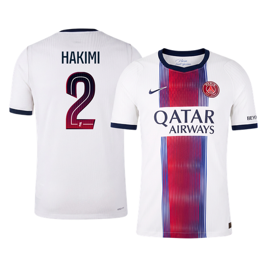 Koszulka piłkarska w wersji zawodniczej PSG 2026/27 wyjazdowa HAKIMI #2