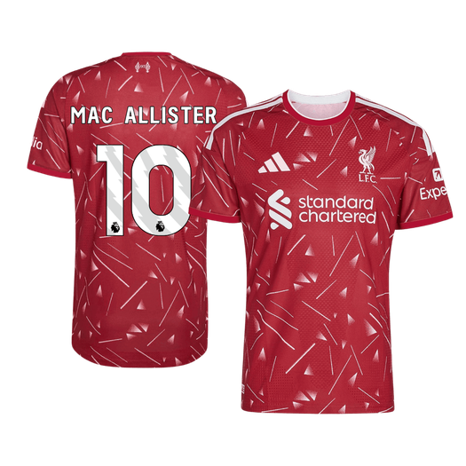 Koszulka piłkarska w wersji zawodniczej Liverpool 2026/27 domowa MAC ALLISTER #10