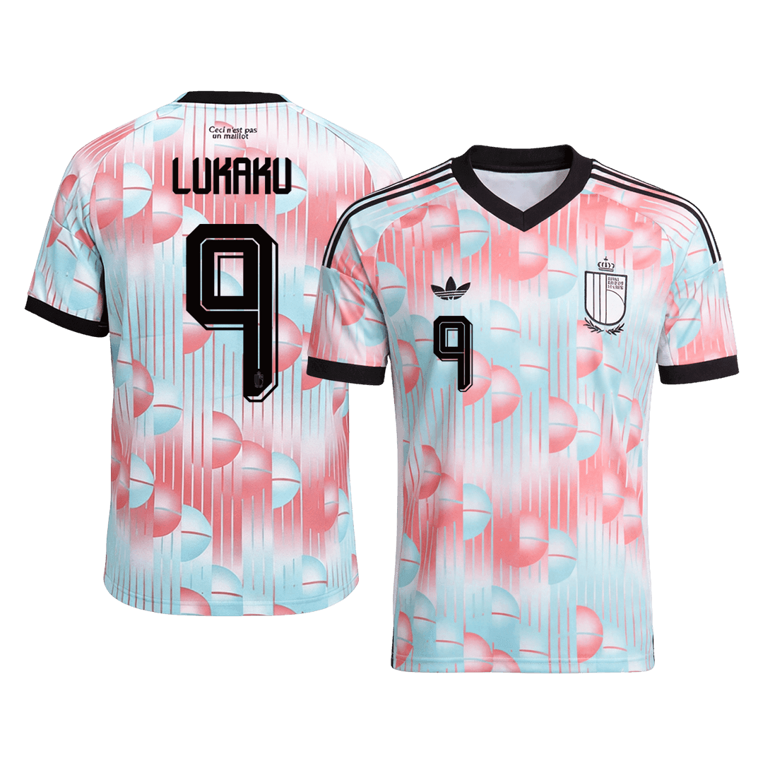 Koszulka piłkarska Belgia Mundial 2026 wyjazdowa LUKAKU #9