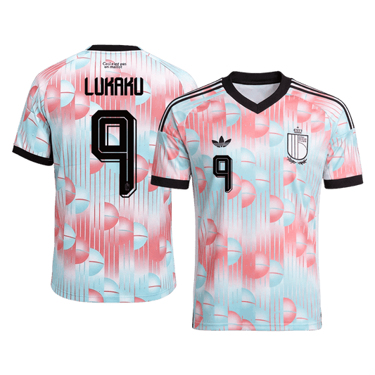 Koszulka piłkarska Belgia Mundial 2026 wyjazdowa LUKAKU #9