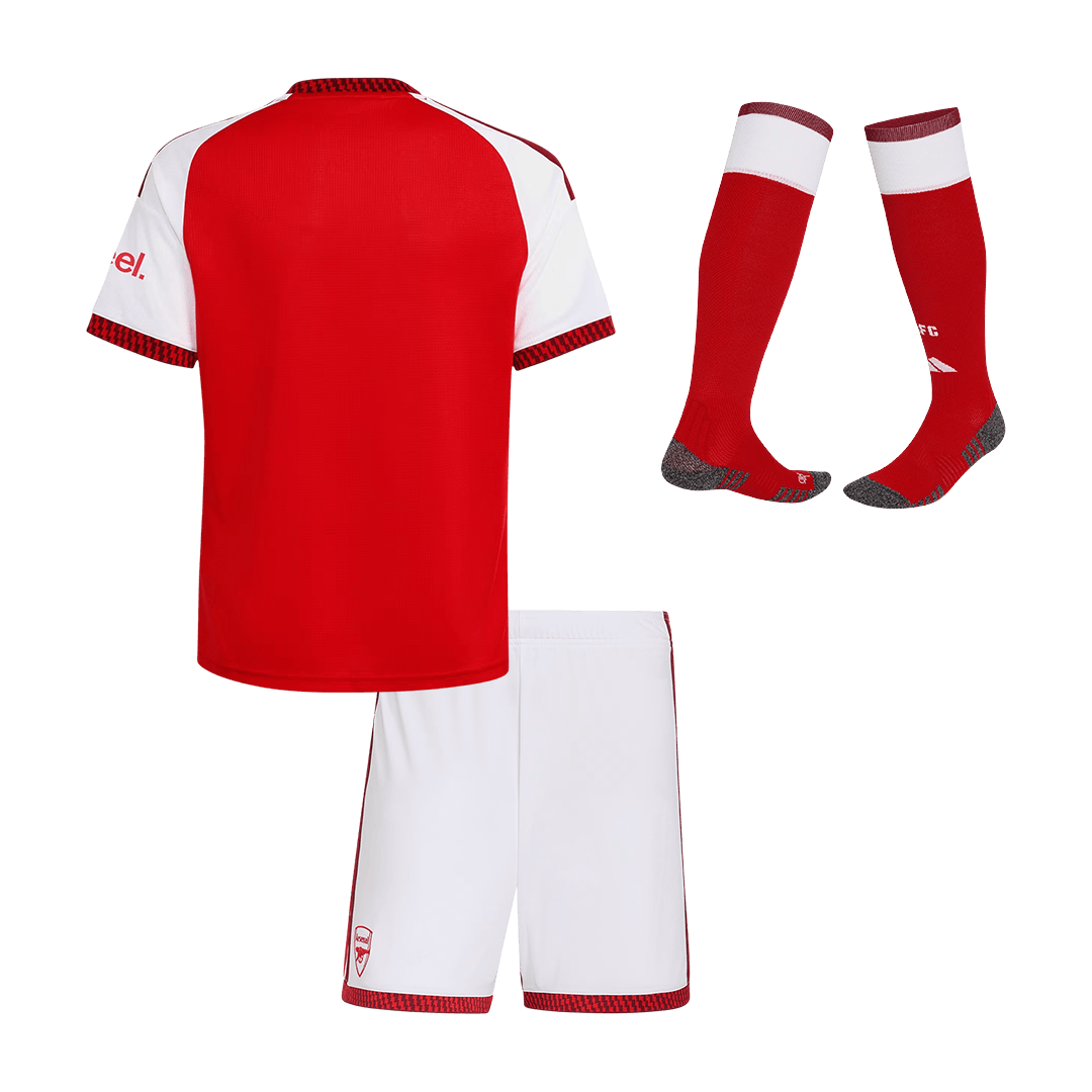 Dziecięcy pełny zestaw piłkarski Arsenal 2026/27 domowy - Kibula