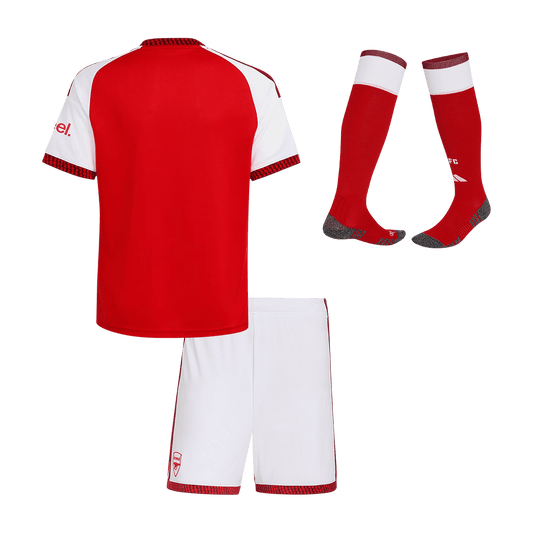 Dziecięcy pełny zestaw piłkarski Arsenal 2026/27 domowy - Kibula