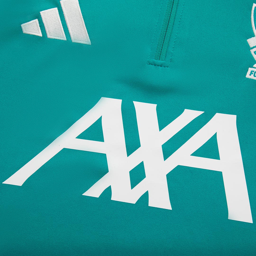 Dziecięcy dres rozpinany Liverpool 2025/26 zielony