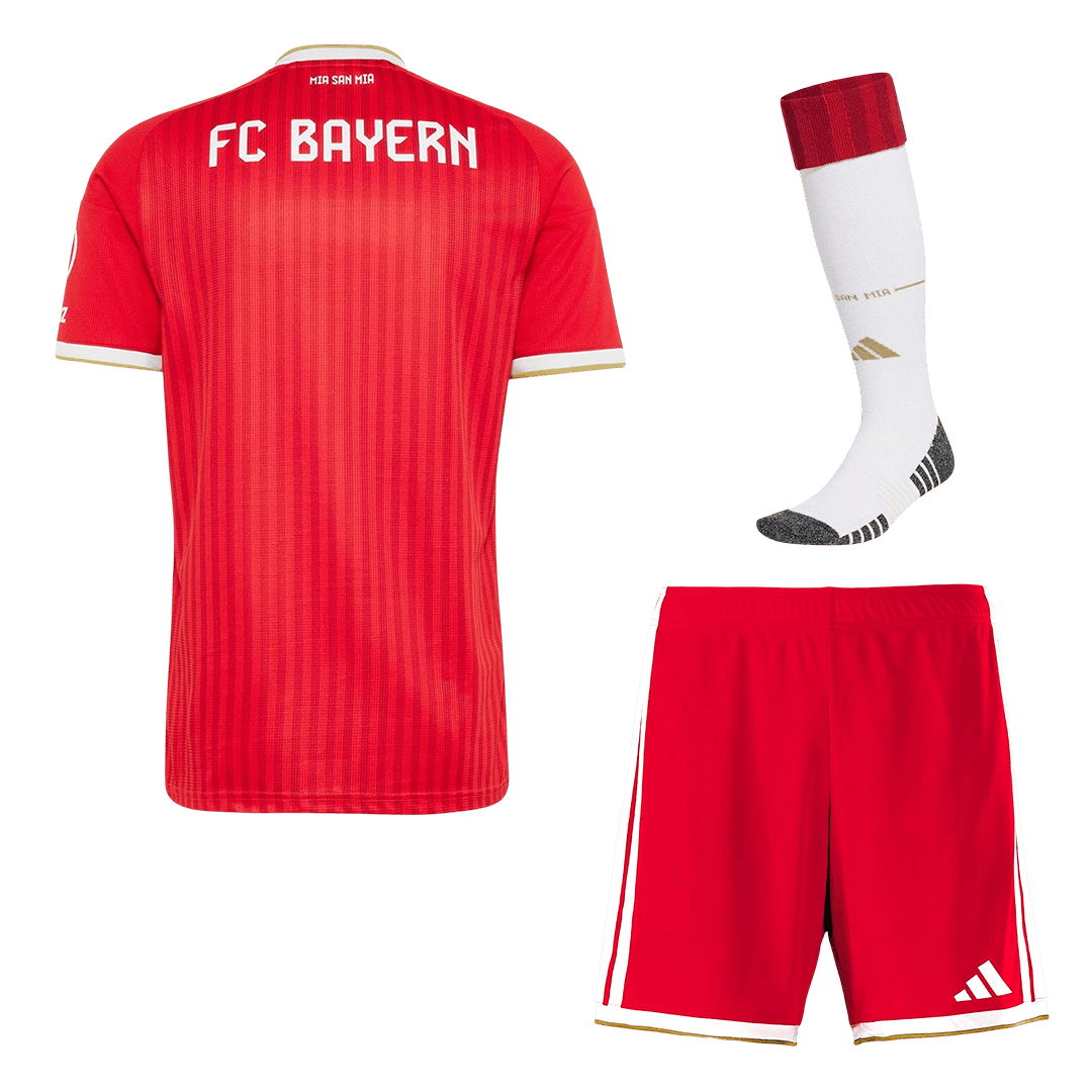 Męski pełny zestaw piłkarski Bayern Monachium 2026/27 domowa [Premium]