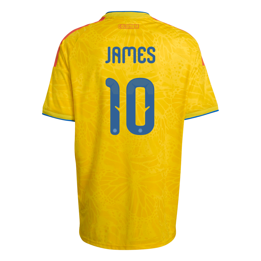 Koszulka piłkarska Kolumbia Mundial 2026 domowa JAMES #10