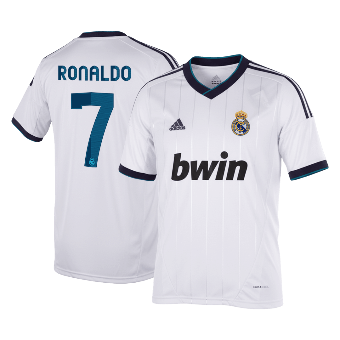 Koszulka piłkarska retro Real Madryt 2012/13 domowa RONALDO #7