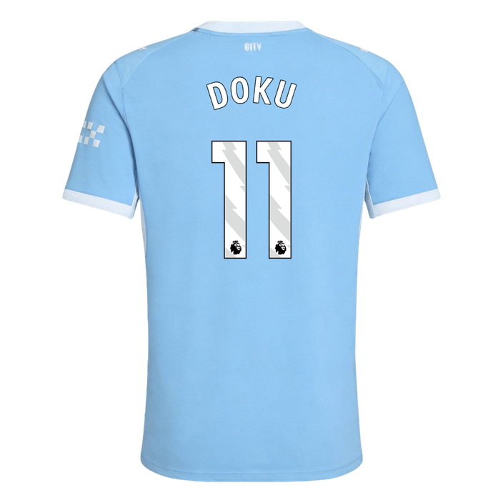 Koszulka piłkarska w wersji zawodniczej Manchester City 2026/27 domowa DOKU #11