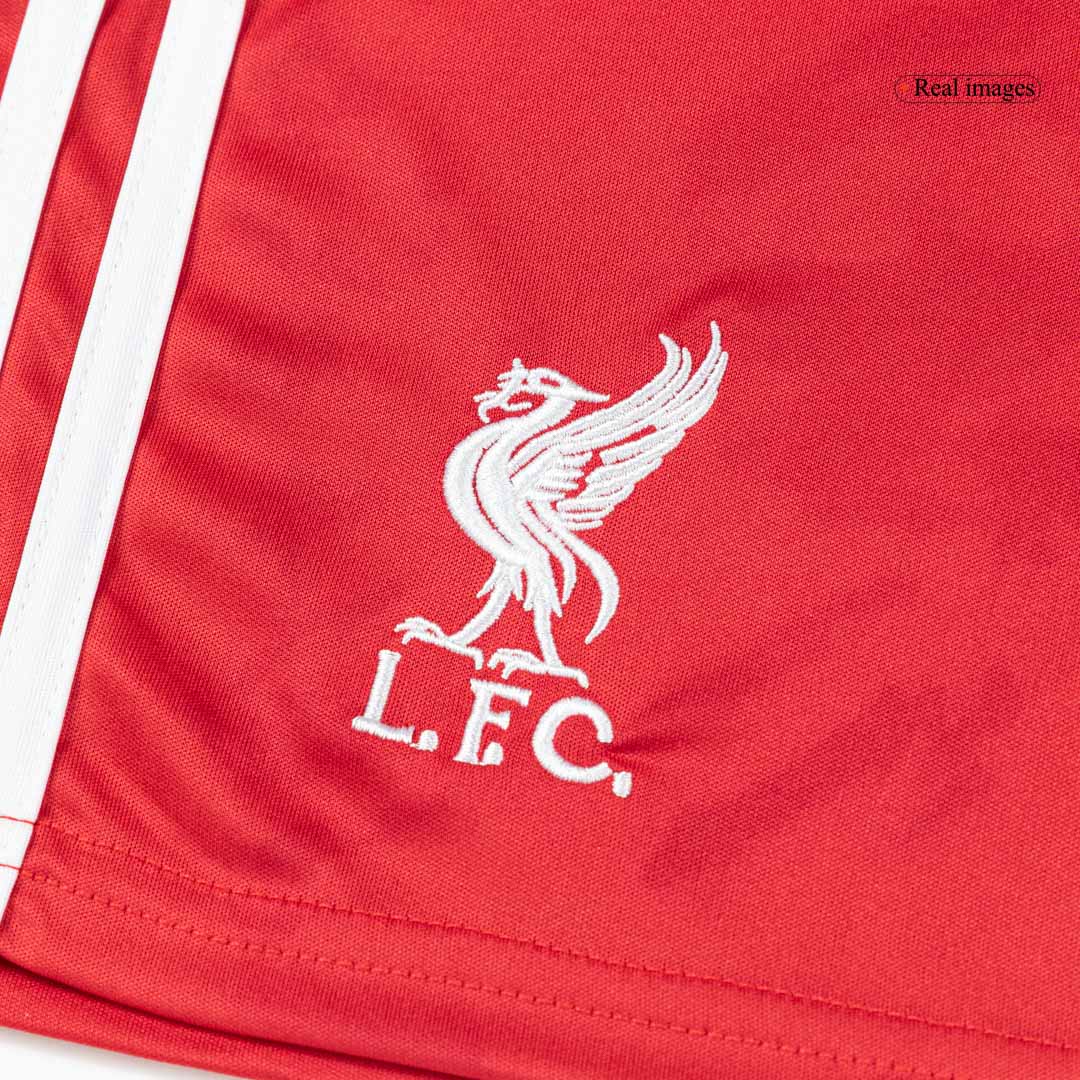 Dziecięcy pełny zestaw piłkarski Liverpool 2025/26 domowy