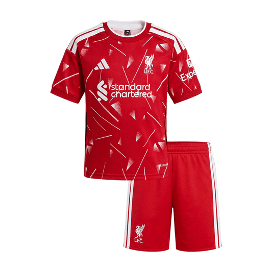 Dziecięcy zestaw piłkarski Liverpool 2026/27 domowy
